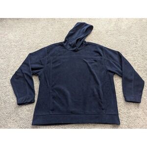 Steve &‎ Barry's Pullover Mens XXL Hoodie Sweatshirt Blue Fleece Athletic